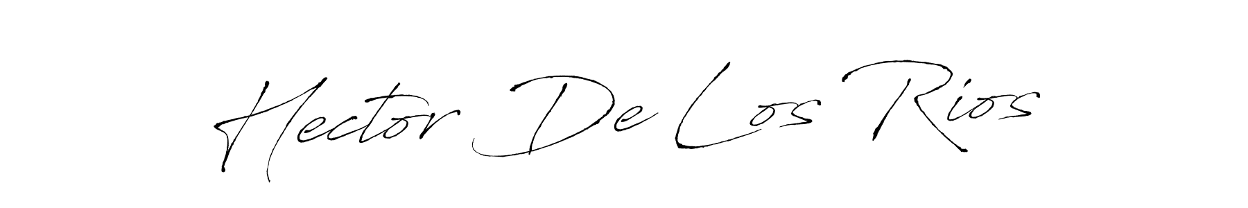 Also we have Hector De Los Rios name is the best signature style. Create professional handwritten signature collection using Antro_Vectra autograph style. Hector De Los Rios signature style 6 images and pictures png
