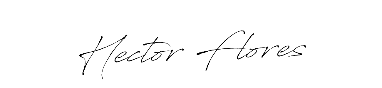 Antro_Vectra is a professional signature style that is perfect for those who want to add a touch of class to their signature. It is also a great choice for those who want to make their signature more unique. Get Hector Flores name to fancy signature for free. Hector Flores signature style 6 images and pictures png