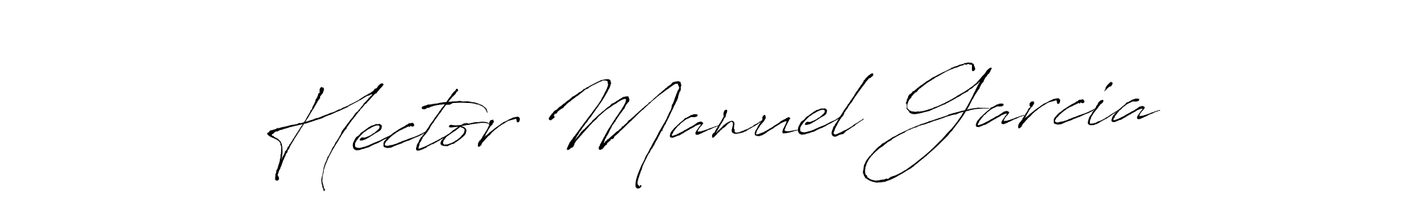 Make a beautiful signature design for name Hector Manuel Garcia. Use this online signature maker to create a handwritten signature for free. Hector Manuel Garcia signature style 6 images and pictures png