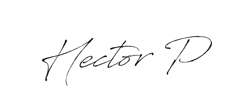 Once you've used our free online signature maker to create your best signature Antro_Vectra style, it's time to enjoy all of the benefits that Hector P name signing documents. Hector P signature style 6 images and pictures png