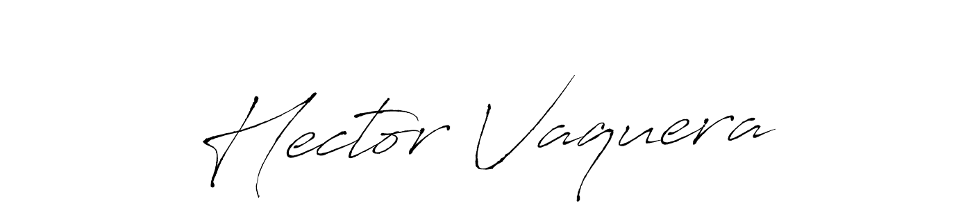 How to make Hector Vaquera signature? Antro_Vectra is a professional autograph style. Create handwritten signature for Hector Vaquera name. Hector Vaquera signature style 6 images and pictures png