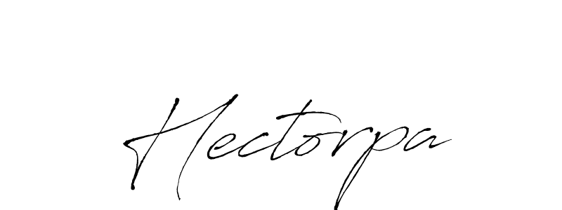 Use a signature maker to create a handwritten signature online. With this signature software, you can design (Antro_Vectra) your own signature for name Hectorpa. Hectorpa signature style 6 images and pictures png