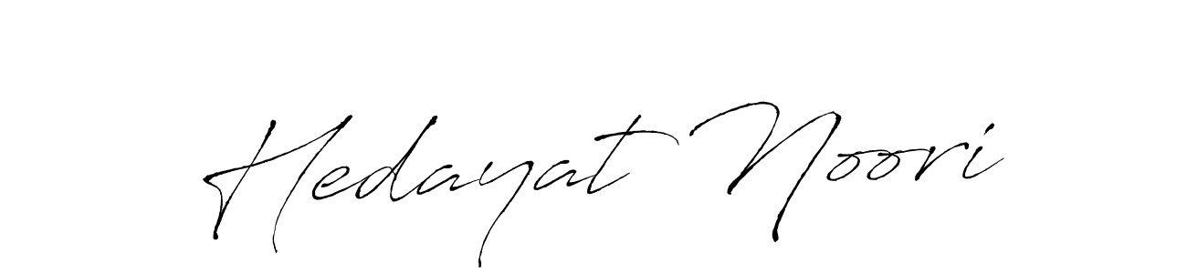 Make a beautiful signature design for name Hedayat Noori. With this signature (Antro_Vectra) style, you can create a handwritten signature for free. Hedayat Noori signature style 6 images and pictures png