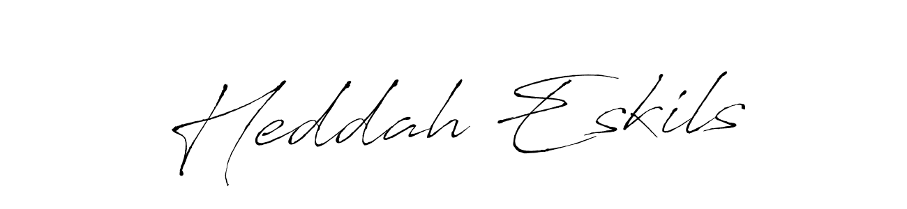 Also You can easily find your signature by using the search form. We will create Heddah Eskils name handwritten signature images for you free of cost using Antro_Vectra sign style. Heddah Eskils signature style 6 images and pictures png