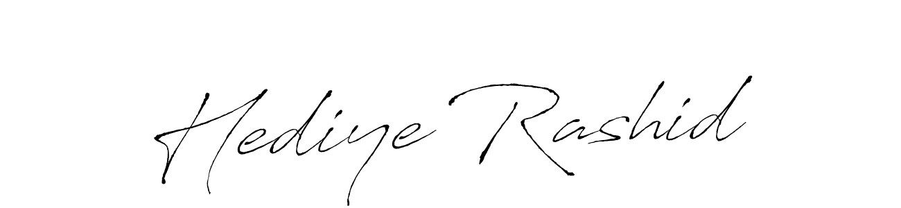 Make a short Hediye Rashid signature style. Manage your documents anywhere anytime using Antro_Vectra. Create and add eSignatures, submit forms, share and send files easily. Hediye Rashid signature style 6 images and pictures png