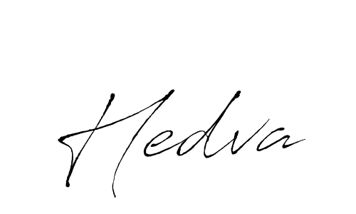 Hedva stylish signature style. Best Handwritten Sign (Antro_Vectra) for my name. Handwritten Signature Collection Ideas for my name Hedva. Hedva signature style 6 images and pictures png