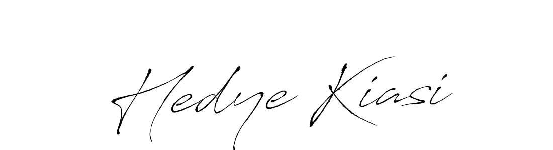 Also we have Hedye Kiasi name is the best signature style. Create professional handwritten signature collection using Antro_Vectra autograph style. Hedye Kiasi signature style 6 images and pictures png