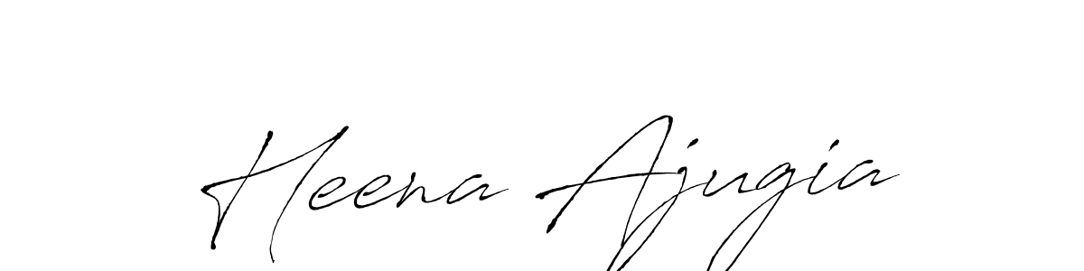 This is the best signature style for the Heena Ajugia name. Also you like these signature font (Antro_Vectra). Mix name signature. Heena Ajugia signature style 6 images and pictures png