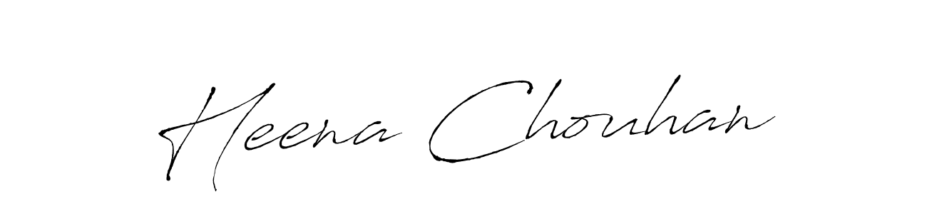 Also we have Heena Chouhan name is the best signature style. Create professional handwritten signature collection using Antro_Vectra autograph style. Heena Chouhan signature style 6 images and pictures png