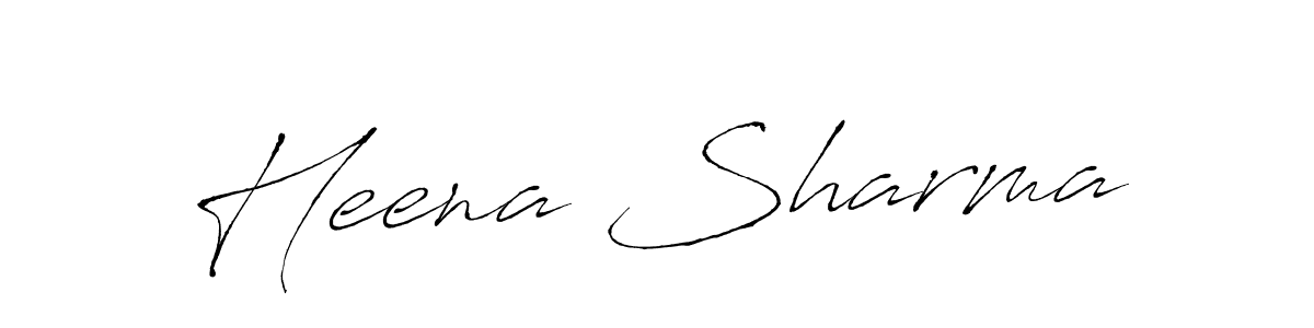 Also we have Heena Sharma name is the best signature style. Create professional handwritten signature collection using Antro_Vectra autograph style. Heena Sharma signature style 6 images and pictures png