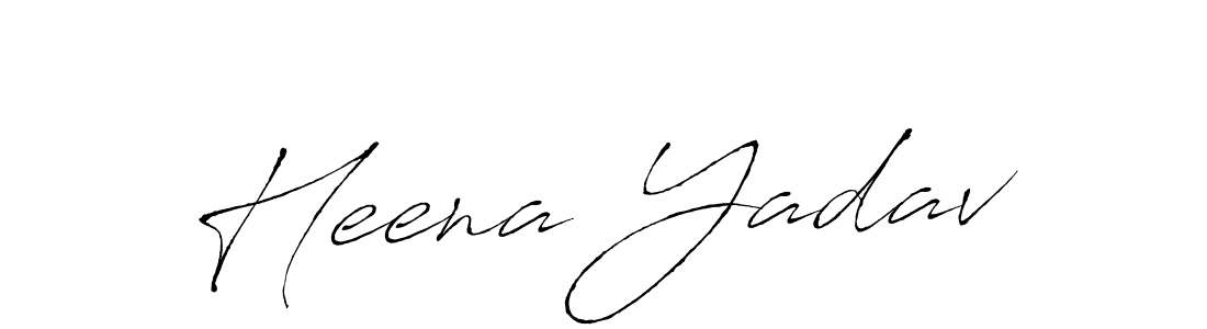 You should practise on your own different ways (Antro_Vectra) to write your name (Heena Yadav) in signature. don't let someone else do it for you. Heena Yadav signature style 6 images and pictures png