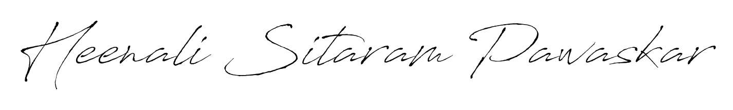 Elevate your brand with a stunning Heenali Sitaram Pawaskar eSignature. The Antro_Vectra style provides a balanced, flowing aesthetic for everyday signing. Heenali Sitaram Pawaskar signature style 6 images and pictures png