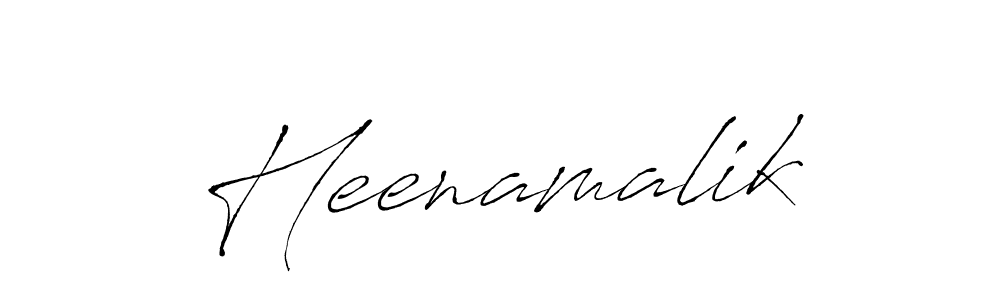 Make a beautiful signature design for name Heenamalik. Use this online signature maker to create a handwritten signature for free. Heenamalik signature style 6 images and pictures png