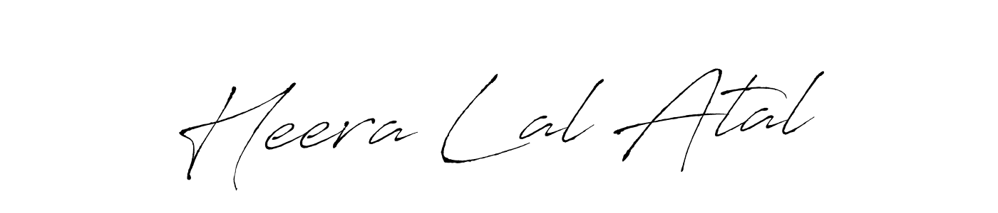 Also we have Heera Lal Atal name is the best signature style. Create professional handwritten signature collection using Antro_Vectra autograph style. Heera Lal Atal signature style 6 images and pictures png
