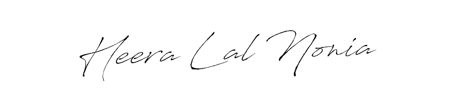 You should practise on your own different ways (Antro_Vectra) to write your name (Heera Lal Nonia) in signature. don't let someone else do it for you. Heera Lal Nonia signature style 6 images and pictures png