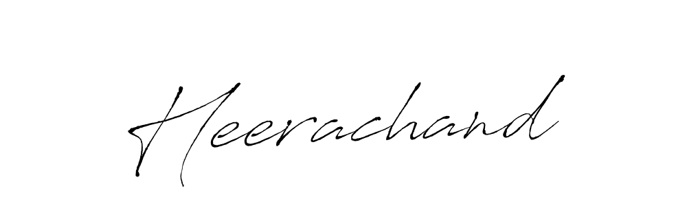Design your own signature with our free online signature maker. With this signature software, you can create a handwritten (Antro_Vectra) signature for name Heerachand. Heerachand signature style 6 images and pictures png