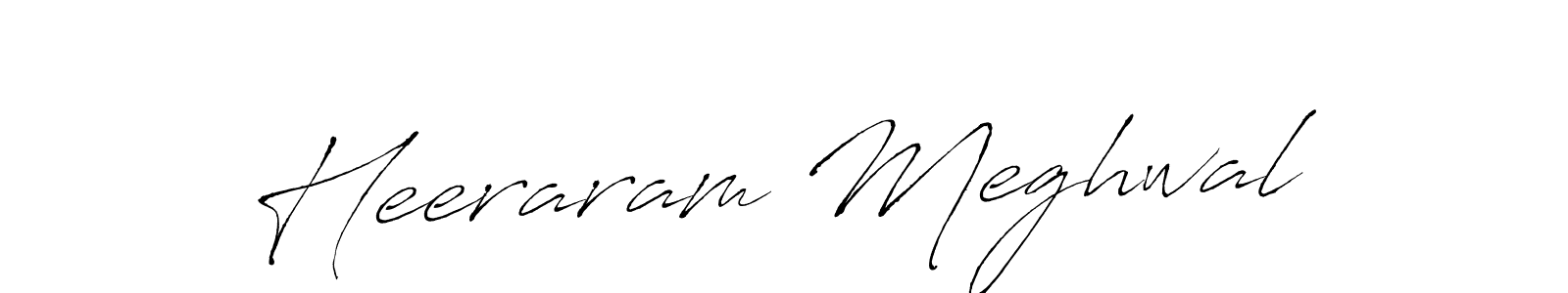 How to make Heeraram Meghwal signature? Antro_Vectra is a professional autograph style. Create handwritten signature for Heeraram Meghwal name. Heeraram Meghwal signature style 6 images and pictures png