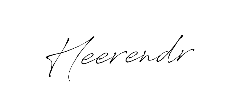 Use a signature maker to create a handwritten signature online. With this signature software, you can design (Antro_Vectra) your own signature for name Heerendr. Heerendr signature style 6 images and pictures png