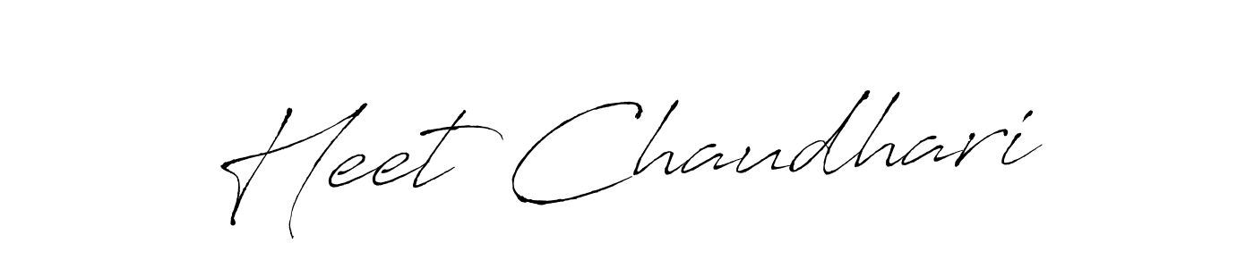 Once you've used our free online signature maker to create your best signature Antro_Vectra style, it's time to enjoy all of the benefits that Heet Chaudhari name signing documents. Heet Chaudhari signature style 6 images and pictures png