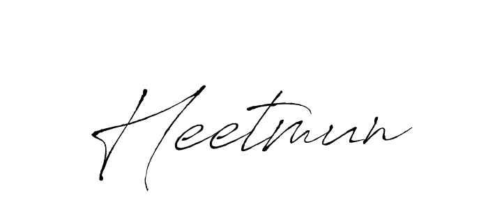 You should practise on your own different ways (Antro_Vectra) to write your name (Heetmun) in signature. don't let someone else do it for you. Heetmun signature style 6 images and pictures png