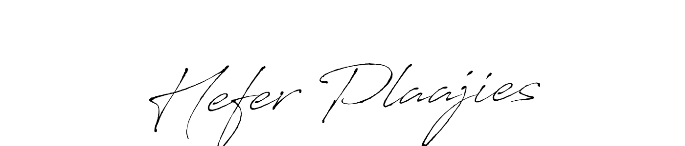 Design your own signature with our free online signature maker. With this signature software, you can create a handwritten (Antro_Vectra) signature for name Hefer Plaajies. Hefer Plaajies signature style 6 images and pictures png