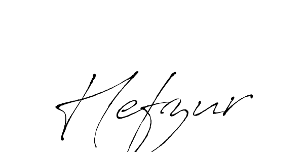 How to make Hefzur signature? Antro_Vectra is a professional autograph style. Create handwritten signature for Hefzur name. Hefzur signature style 6 images and pictures png