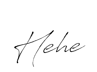 Design your own signature with our free online signature maker. With this signature software, you can create a handwritten (Antro_Vectra) signature for name Hehe. Hehe signature style 6 images and pictures png