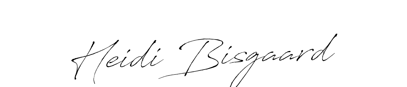 Also we have Heidi Bisgaard name is the best signature style. Create professional handwritten signature collection using Antro_Vectra autograph style. Heidi Bisgaard signature style 6 images and pictures png