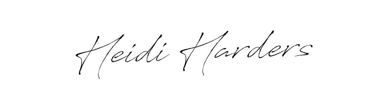 Also we have Heidi Harders name is the best signature style. Create professional handwritten signature collection using Antro_Vectra autograph style. Heidi Harders signature style 6 images and pictures png