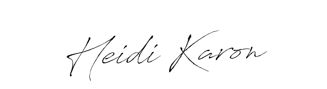 Here are the top 10 professional signature styles for the name Heidi Karon. These are the best autograph styles you can use for your name. Heidi Karon signature style 6 images and pictures png