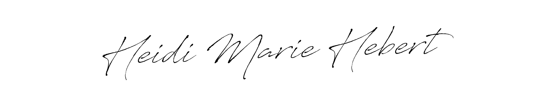It looks lik you need a new signature style for name Heidi Marie Hebert. Design unique handwritten (Antro_Vectra) signature with our free signature maker in just a few clicks. Heidi Marie Hebert signature style 6 images and pictures png