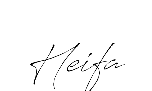 How to make Heifa signature? Antro_Vectra is a professional autograph style. Create handwritten signature for Heifa name. Heifa signature style 6 images and pictures png