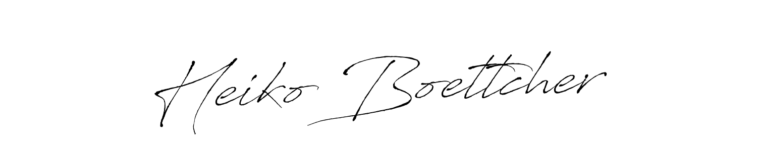 How to make Heiko Boettcher signature? Antro_Vectra is a professional autograph style. Create handwritten signature for Heiko Boettcher name. Heiko Boettcher signature style 6 images and pictures png