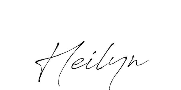 How to make Heilyn name signature. Use Antro_Vectra style for creating short signs online. This is the latest handwritten sign. Heilyn signature style 6 images and pictures png