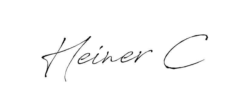 Also You can easily find your signature by using the search form. We will create Heiner C name handwritten signature images for you free of cost using Antro_Vectra sign style. Heiner C signature style 6 images and pictures png