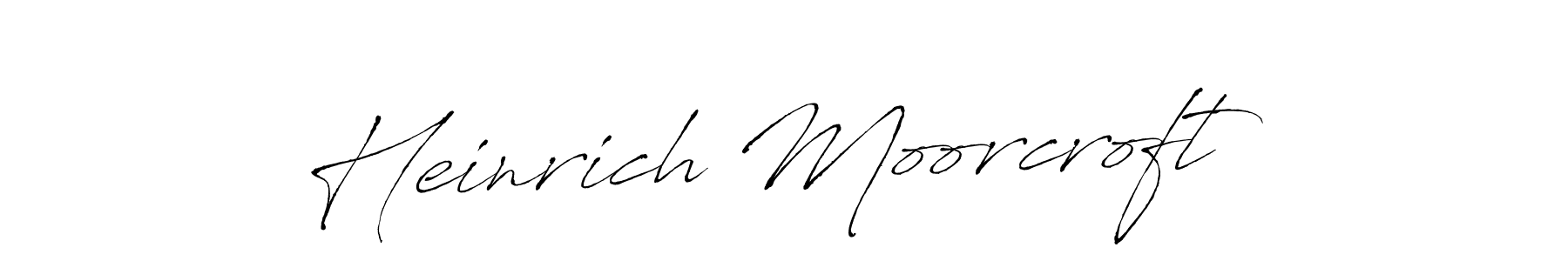 The best way (Antro_Vectra) to make a short signature is to pick only two or three words in your name. The name Heinrich Moorcroft include a total of six letters. For converting this name. Heinrich Moorcroft signature style 6 images and pictures png