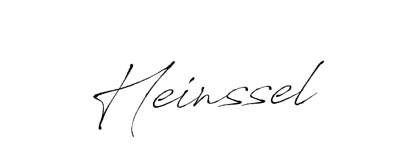 Design your own signature with our free online signature maker. With this signature software, you can create a handwritten (Antro_Vectra) signature for name Heinssel. Heinssel signature style 6 images and pictures png