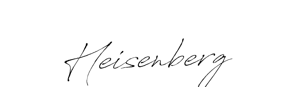 Use a signature maker to create a handwritten signature online. With this signature software, you can design (Antro_Vectra) your own signature for name Heisenberg. Heisenberg signature style 6 images and pictures png