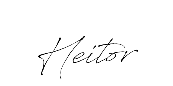 It looks lik you need a new signature style for name Heitor. Design unique handwritten (Antro_Vectra) signature with our free signature maker in just a few clicks. Heitor signature style 6 images and pictures png