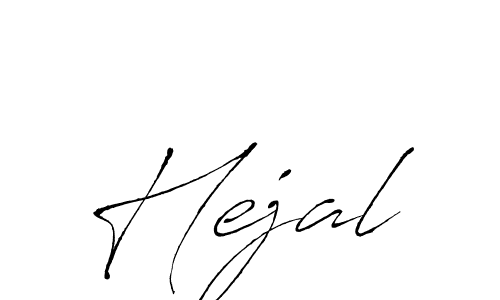 Create a beautiful signature design for name Hejal. With this signature (Antro_Vectra) fonts, you can make a handwritten signature for free. Hejal signature style 6 images and pictures png