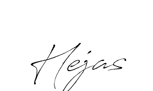 Design your own signature with our free online signature maker. With this signature software, you can create a handwritten (Antro_Vectra) signature for name Hejas. Hejas signature style 6 images and pictures png