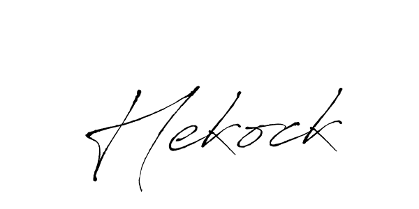 Make a beautiful signature design for name Hekock. Use this online signature maker to create a handwritten signature for free. Hekock signature style 6 images and pictures png