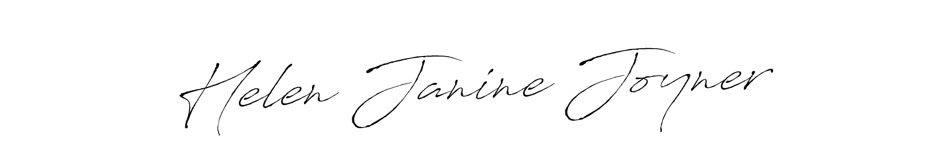 Similarly Antro_Vectra is the best handwritten signature design. Signature creator online .You can use it as an online autograph creator for name Helen Janine Joyner. Helen Janine Joyner signature style 6 images and pictures png
