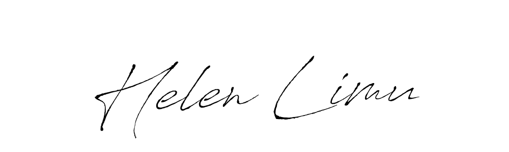 if you are searching for the best signature style for your name Helen Limu. so please give up your signature search. here we have designed multiple signature styles  using Antro_Vectra. Helen Limu signature style 6 images and pictures png