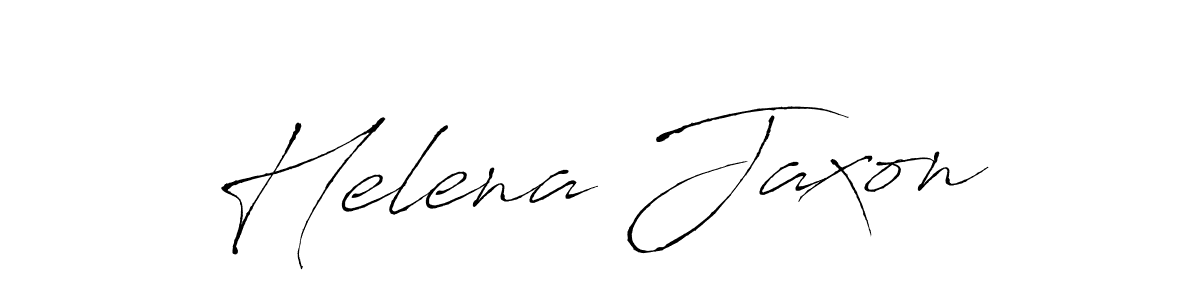 Design your own signature with our free online signature maker. With this signature software, you can create a handwritten (Antro_Vectra) signature for name Helena Jaxon. Helena Jaxon signature style 6 images and pictures png