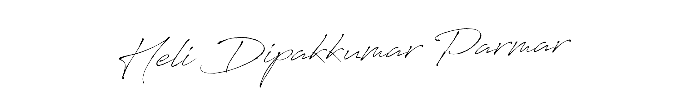 Make a beautiful signature design for name Heli Dipakkumar Parmar. Use this online signature maker to create a handwritten signature for free. Heli Dipakkumar Parmar signature style 6 images and pictures png