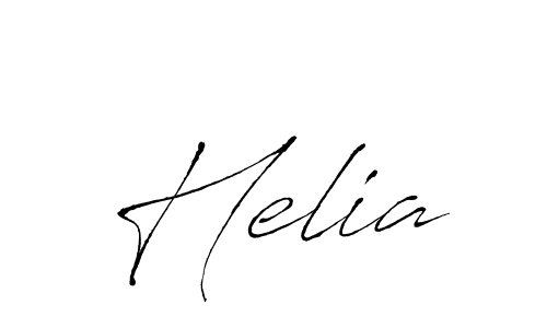 Helia stylish signature style. Best Handwritten Sign (Antro_Vectra) for my name. Handwritten Signature Collection Ideas for my name Helia. Helia signature style 6 images and pictures png