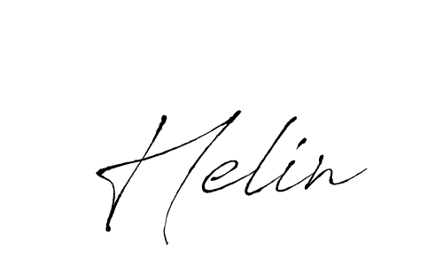 How to make Helin signature? Antro_Vectra is a professional autograph style. Create handwritten signature for Helin name. Helin signature style 6 images and pictures png