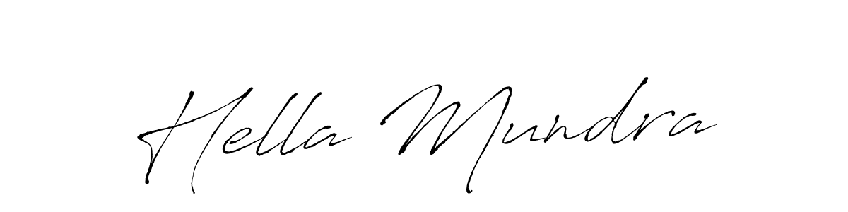 Hella Mundra stylish signature style. Best Handwritten Sign (Antro_Vectra) for my name. Handwritten Signature Collection Ideas for my name Hella Mundra. Hella Mundra signature style 6 images and pictures png
