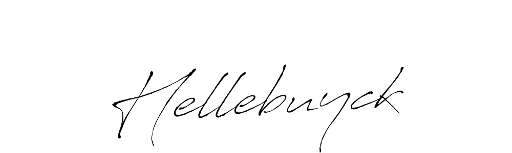 Antro_Vectra is a professional signature style that is perfect for those who want to add a touch of class to their signature. It is also a great choice for those who want to make their signature more unique. Get Hellebuyck name to fancy signature for free. Hellebuyck signature style 6 images and pictures png